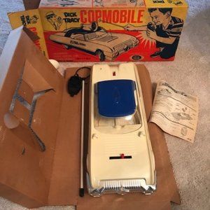 VINTAGE IDEAL TOY DICK TRACEY COPMOBILE